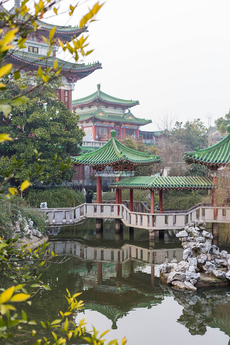 Landscape Architecture Of Tengwang Pavilion In Nanchang Picture And HD