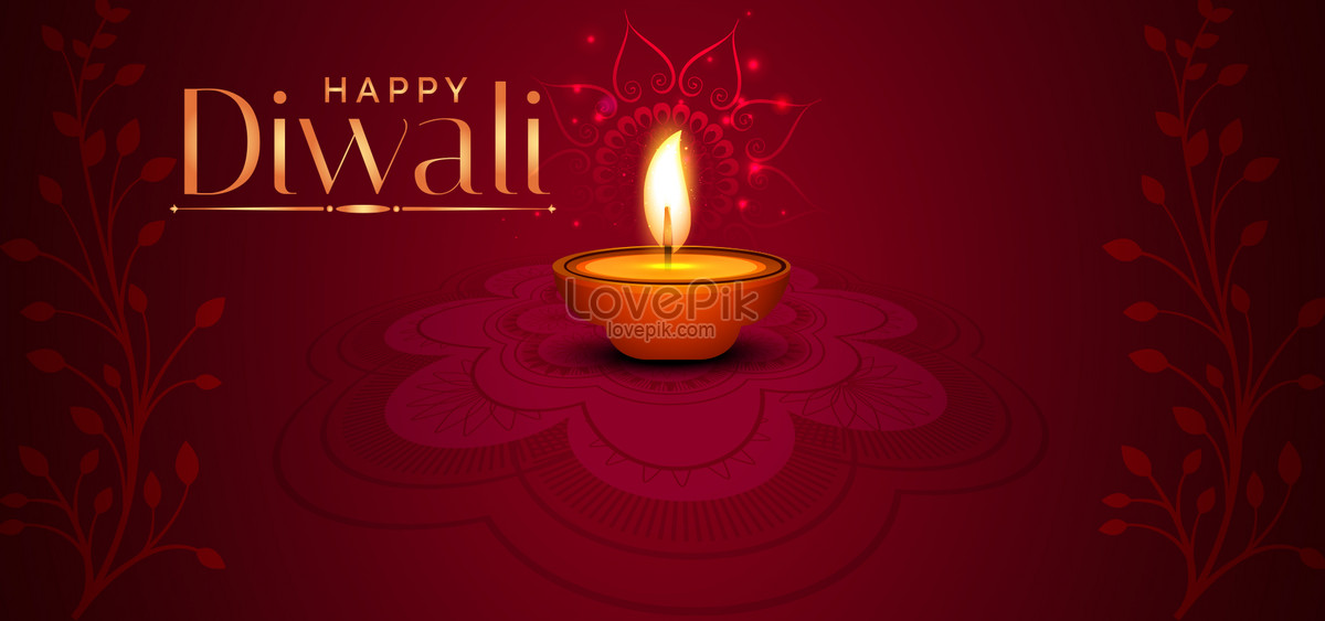 Abstract Hindu Cultural Diwali Red Color Background Download Free | Banner  Background Image on Lovepik | 450002727