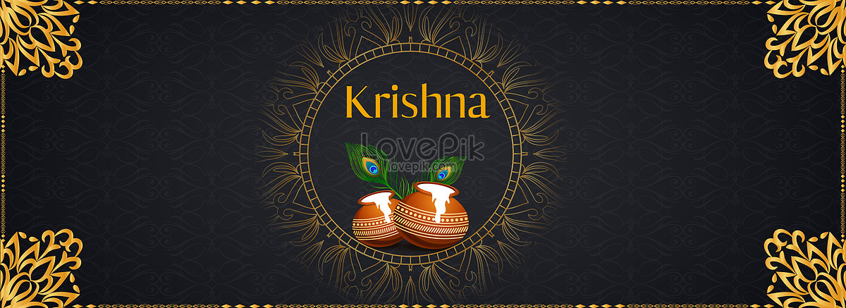 Abstract Hindu Cultural Krishna Background Download Free | Banner Background  Image on Lovepik | 450004291