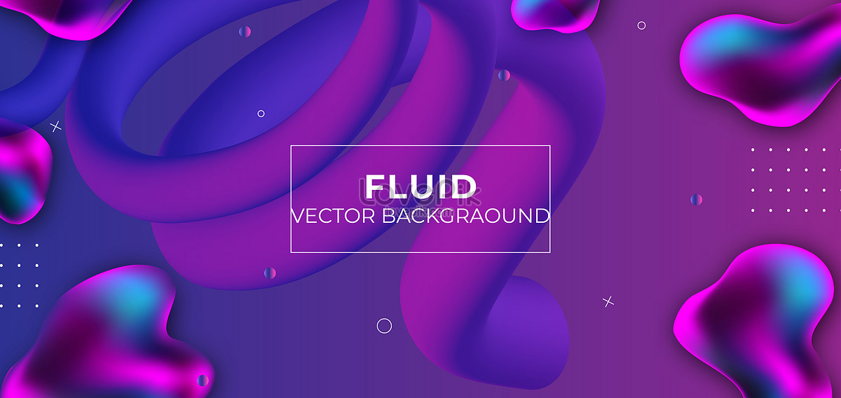 Abstract Purple Gradient Liquid Banner Background Download Free Banner Background Image On