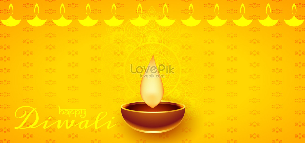 Diwali Golden Vector Background Download Free | Banner Background Image on  Lovepik | 450041087