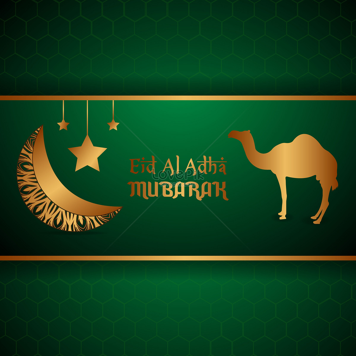 Eid Al Adha Mubarak With Cresent Moon Mubarak Download Free | Banner  Background Image on Lovepik | 450085073
