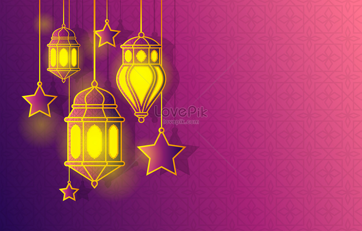 Gradient Kareem Eid Mubarak Background Download Free | Banner Background  Image on Lovepik | 450043807