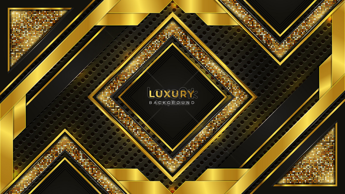 Luxury Background With Golden Line And Shiny Golden Light Download Free |  Banner Background Image on Lovepik | 450076036