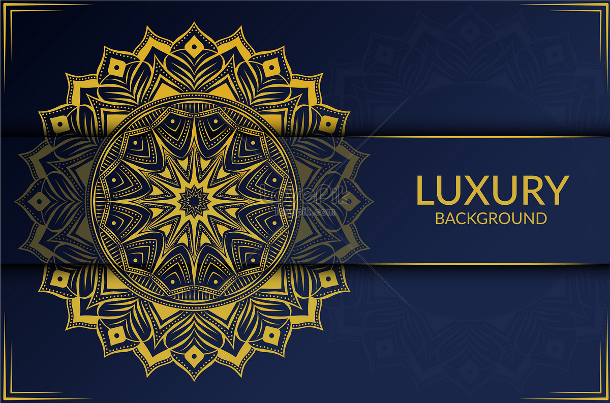 Retro Golden Mandala Background Download Free | Banner Background Image on  Lovepik | 450013886