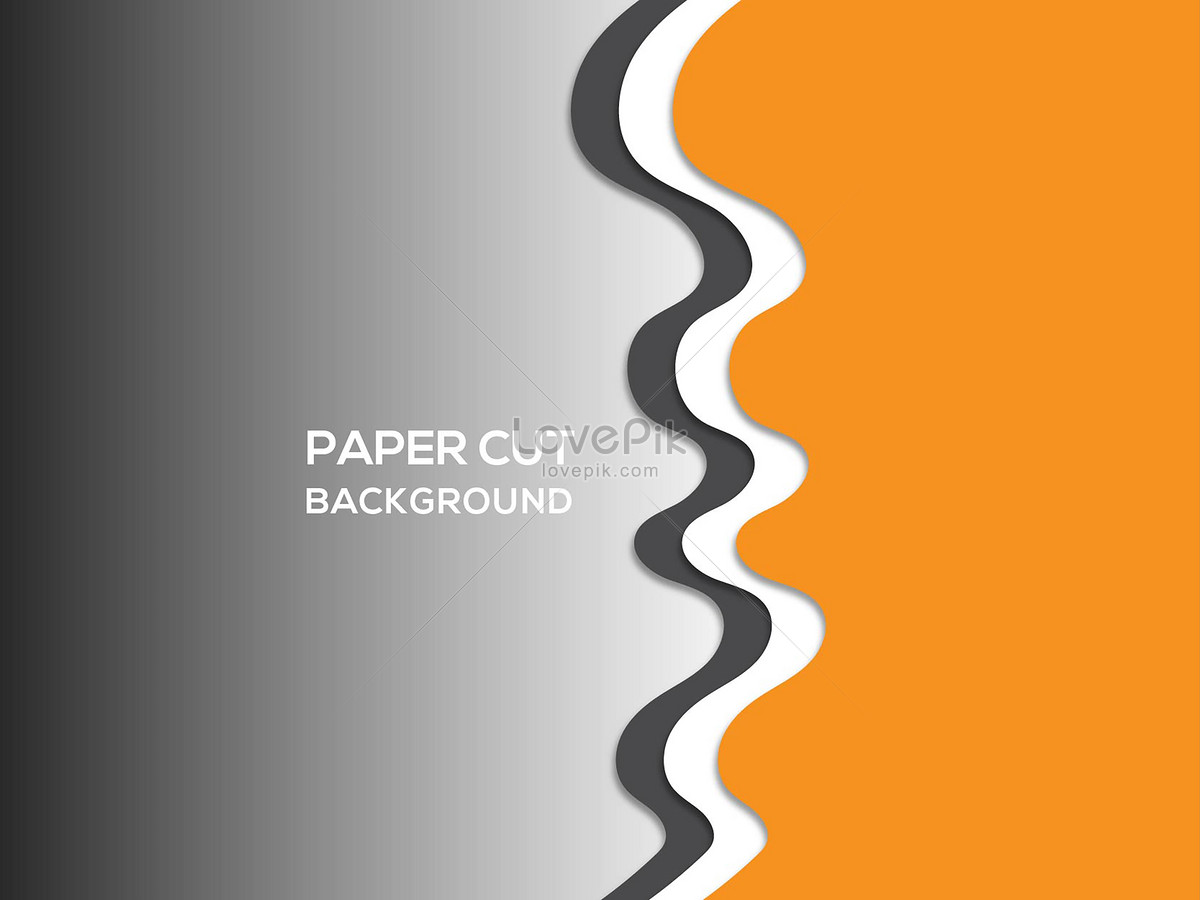 Simple Papercut Banner Background Download Free | Banner Background