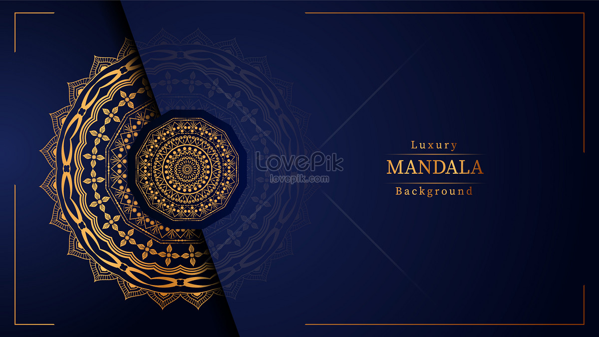 Vector Mandala Background Download Free | Banner Background Image on  Lovepik | 450005047