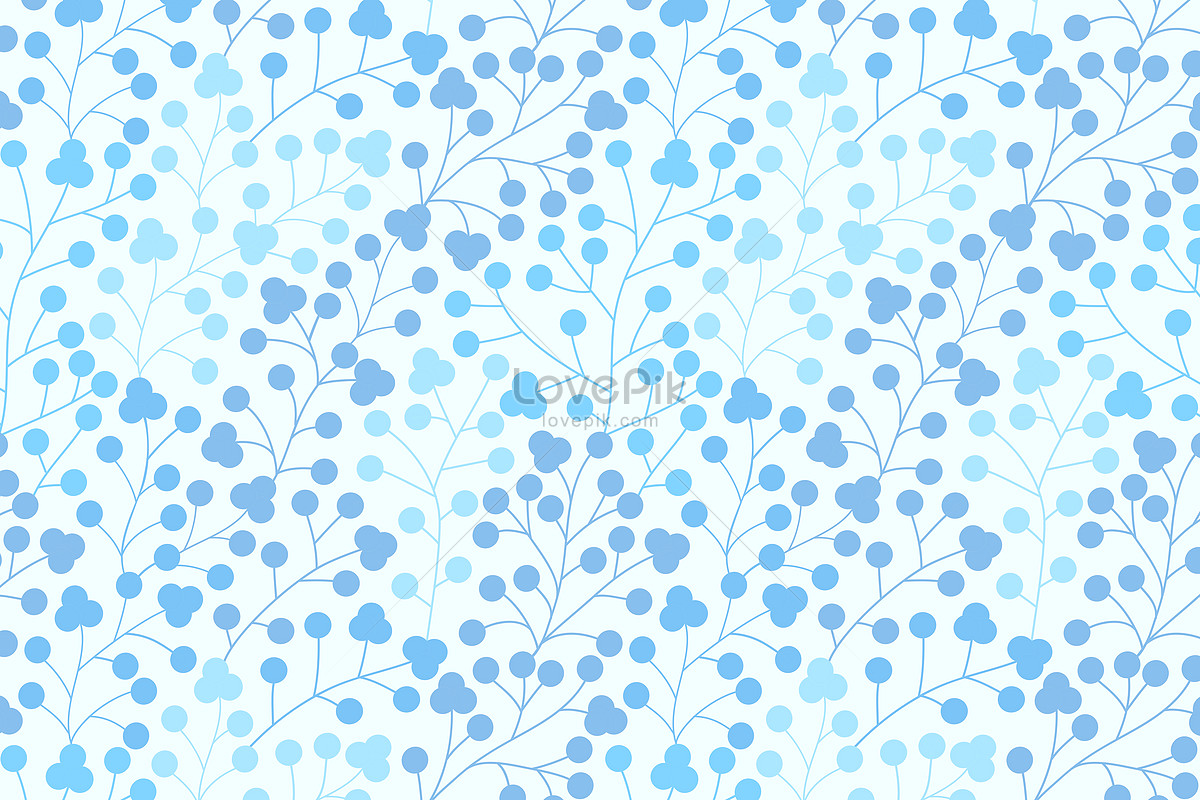 Blue Leaf Pattern Picture And HD Photos | Free Download On Lovepik