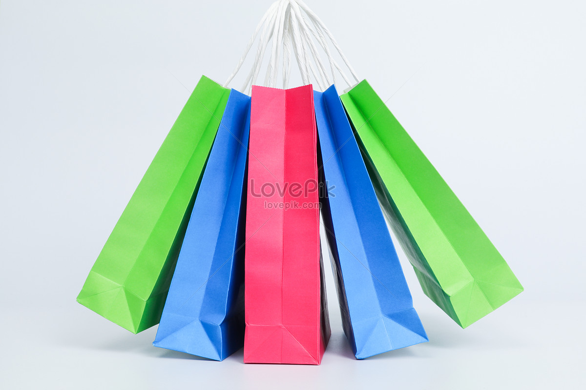 Multi Color Shopping Bag E Commerce Material Picture And HD Photos ...