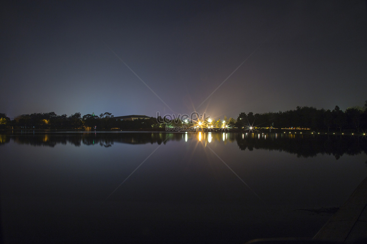 Night View Lake Water Picture And HD Photos | Free Download On Lovepik