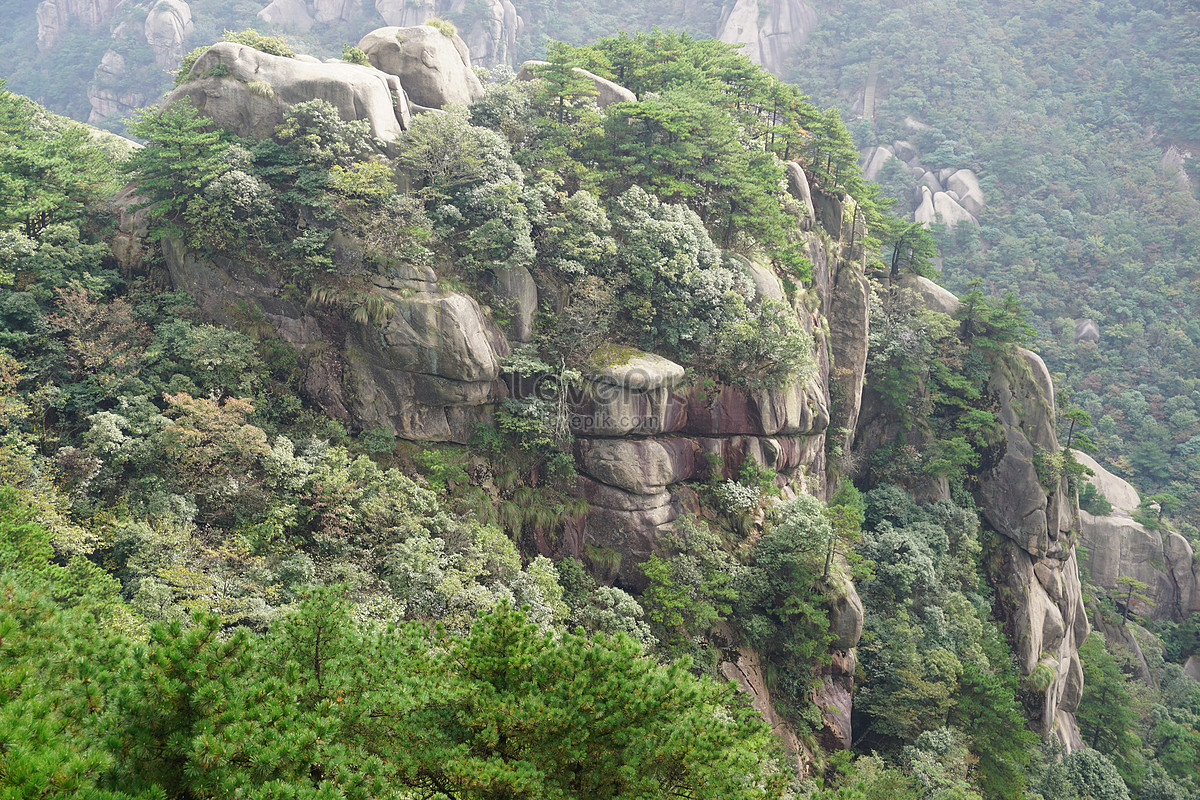 Photo Of Jiuhua Mountain Scenery Picture And HD Photos | Free Download ...