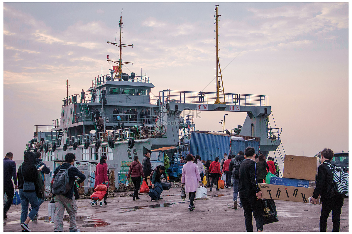 Putian Nanri Island Ferry Terminal To Return Home For The New Ye 