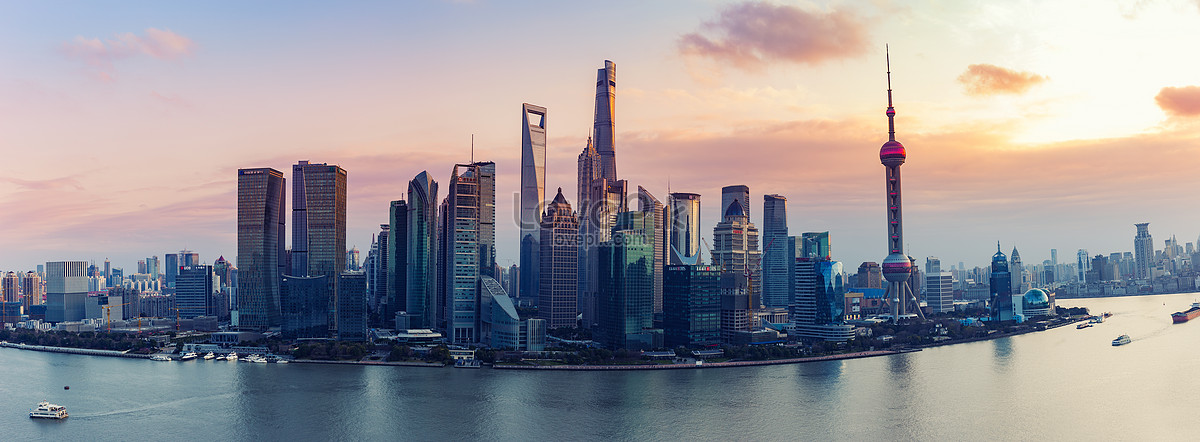 Shanghai City Panoramic Landscape Photography Picture And HD Photos ...