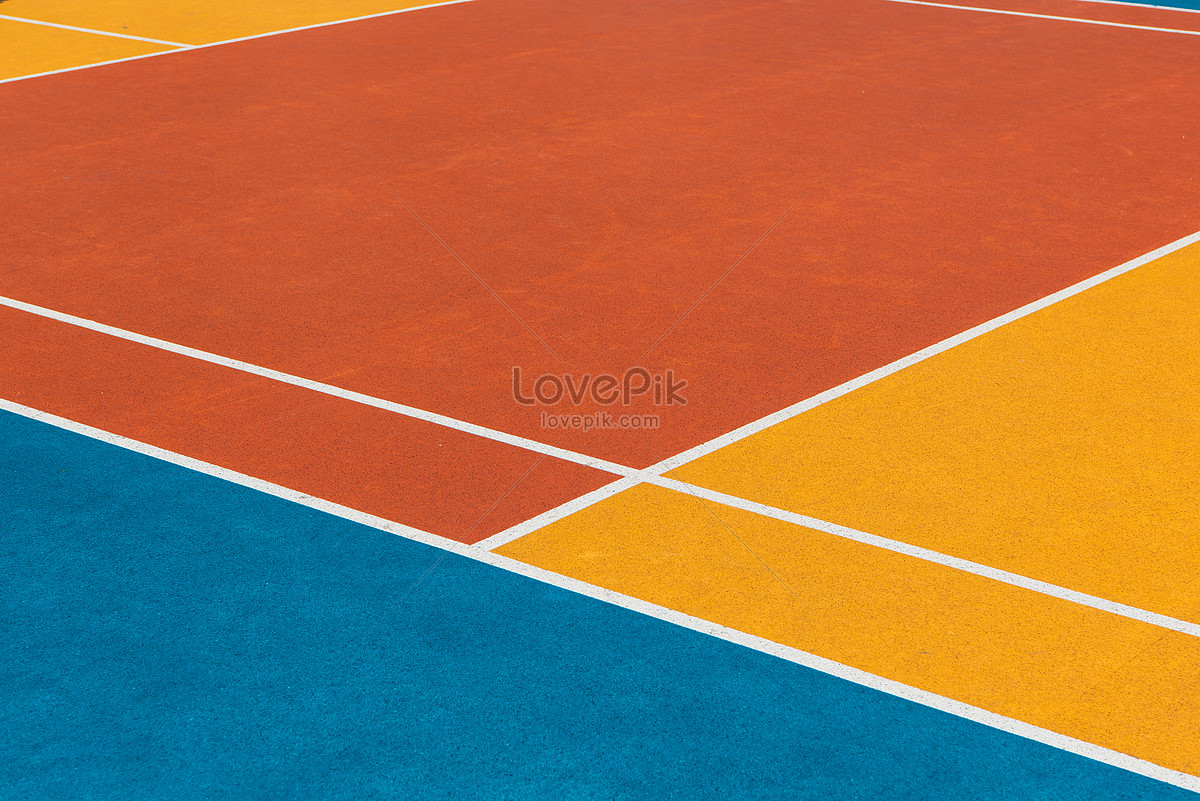 Canchas De Baloncesto De Colores Foto | Descarga Gratuita HD Imagen de Foto  - Lovepik