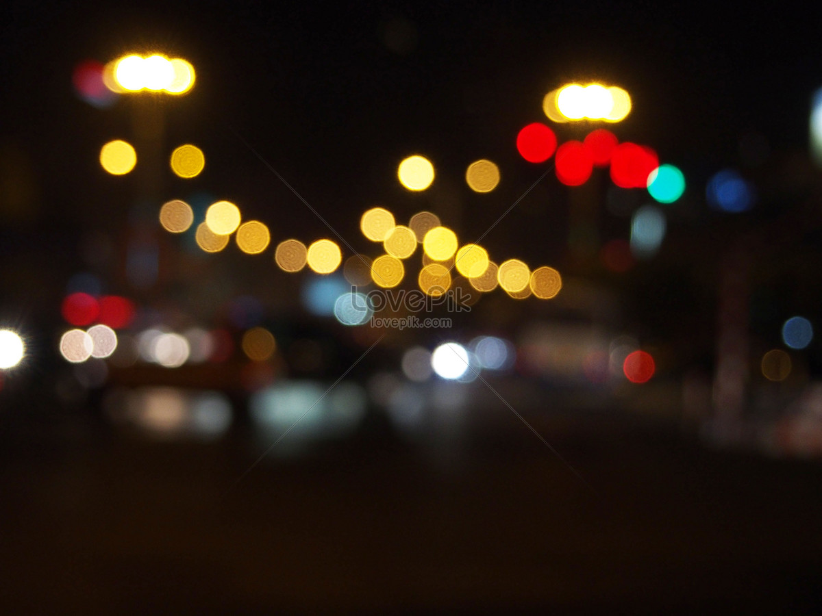 Dim Light Spot In The Street Night Scene Picture And HD Photos | Free  Download On Lovepik