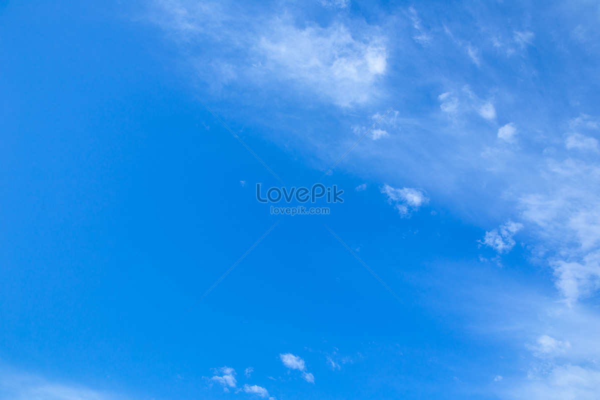 Fresh Blue Sky And White Clouds Background Material Picture And HD Photos |  Free Download On Lovepik