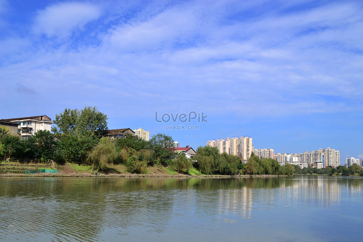 ảnh Phong Cảnh Vùng Sông Nước Tải Xuống Miễn Phí, ảnh các tòa nhà của thành  phố, thành phố, các tòa nhà đẹp Trên Lovepik