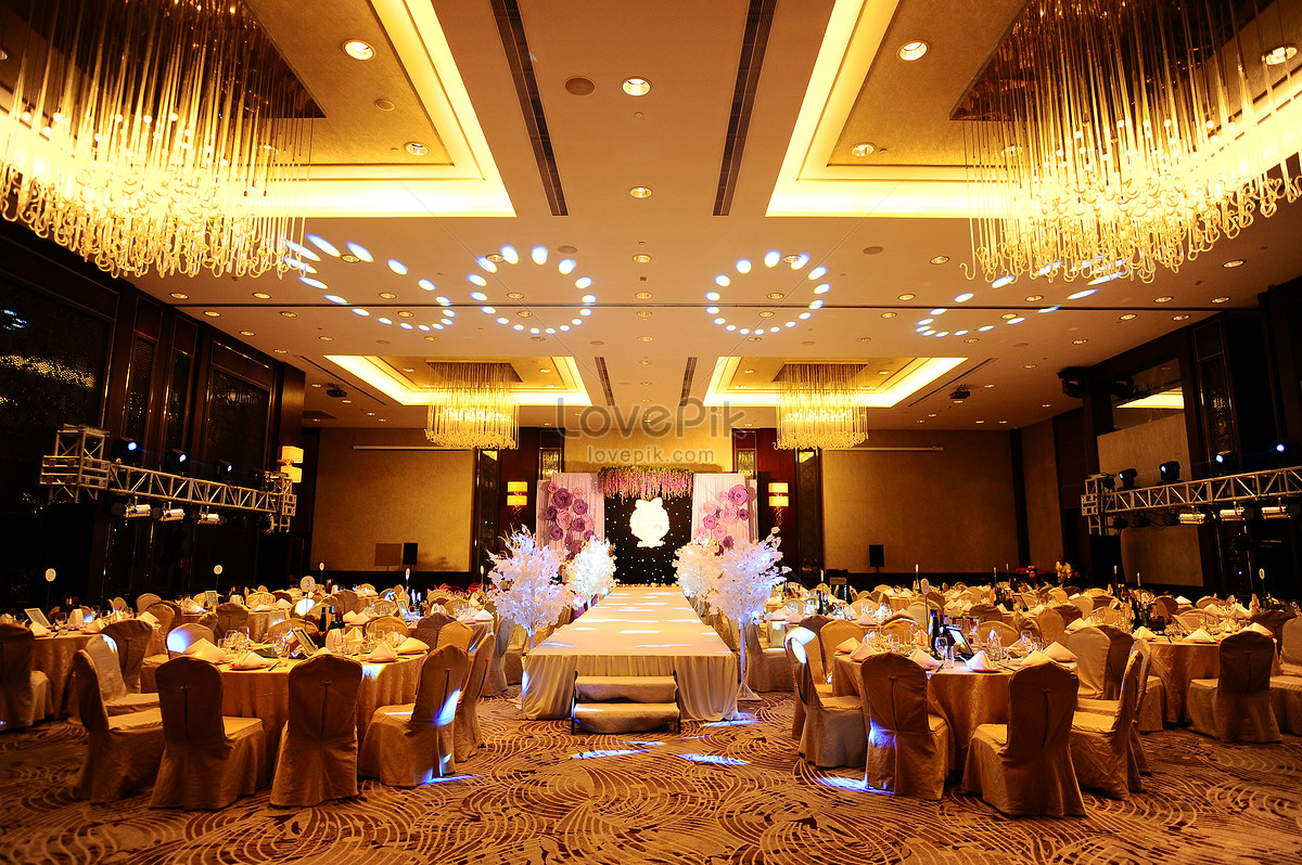 The Golden Wedding Stage Picture And HD Photos | Free Download On Lovepik