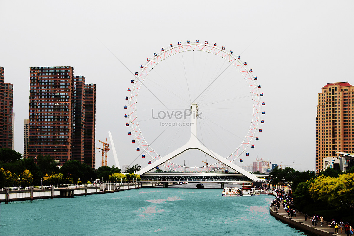 Tianjin Eye Ferris Wheel Picture And HD Photos | Free Download On Lovepik