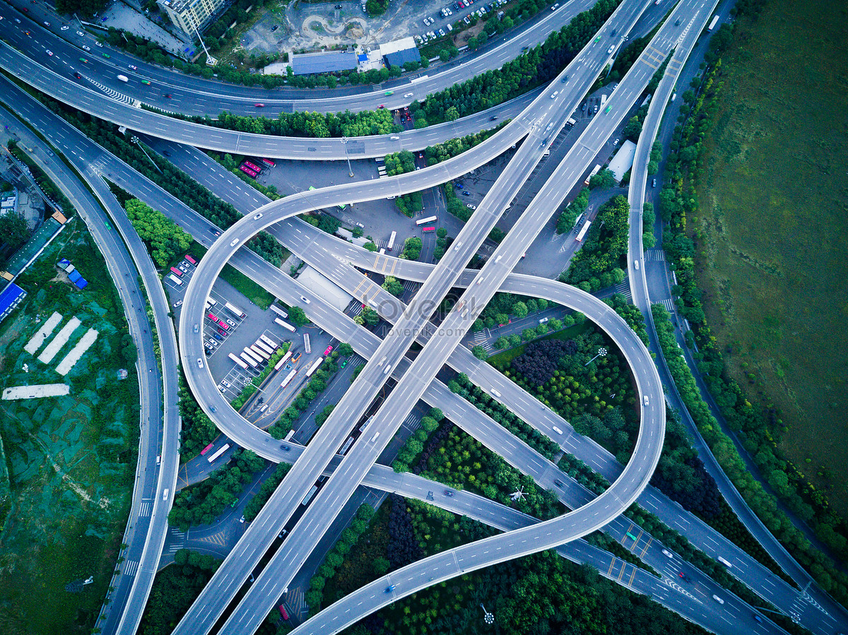 A Birds Eye View Of The Interchange Picture And HD Photos | Free ...