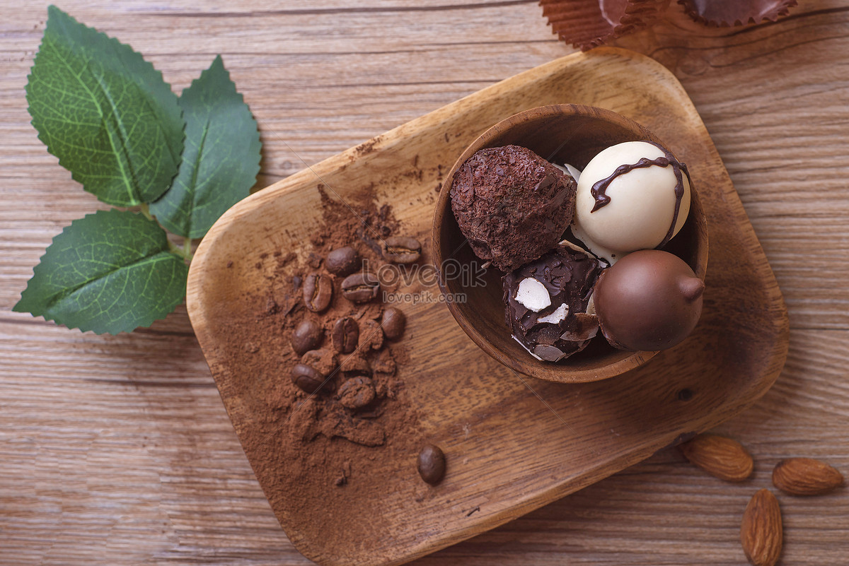 零食甜品巧克力摄影图高清摄影大图-千库网