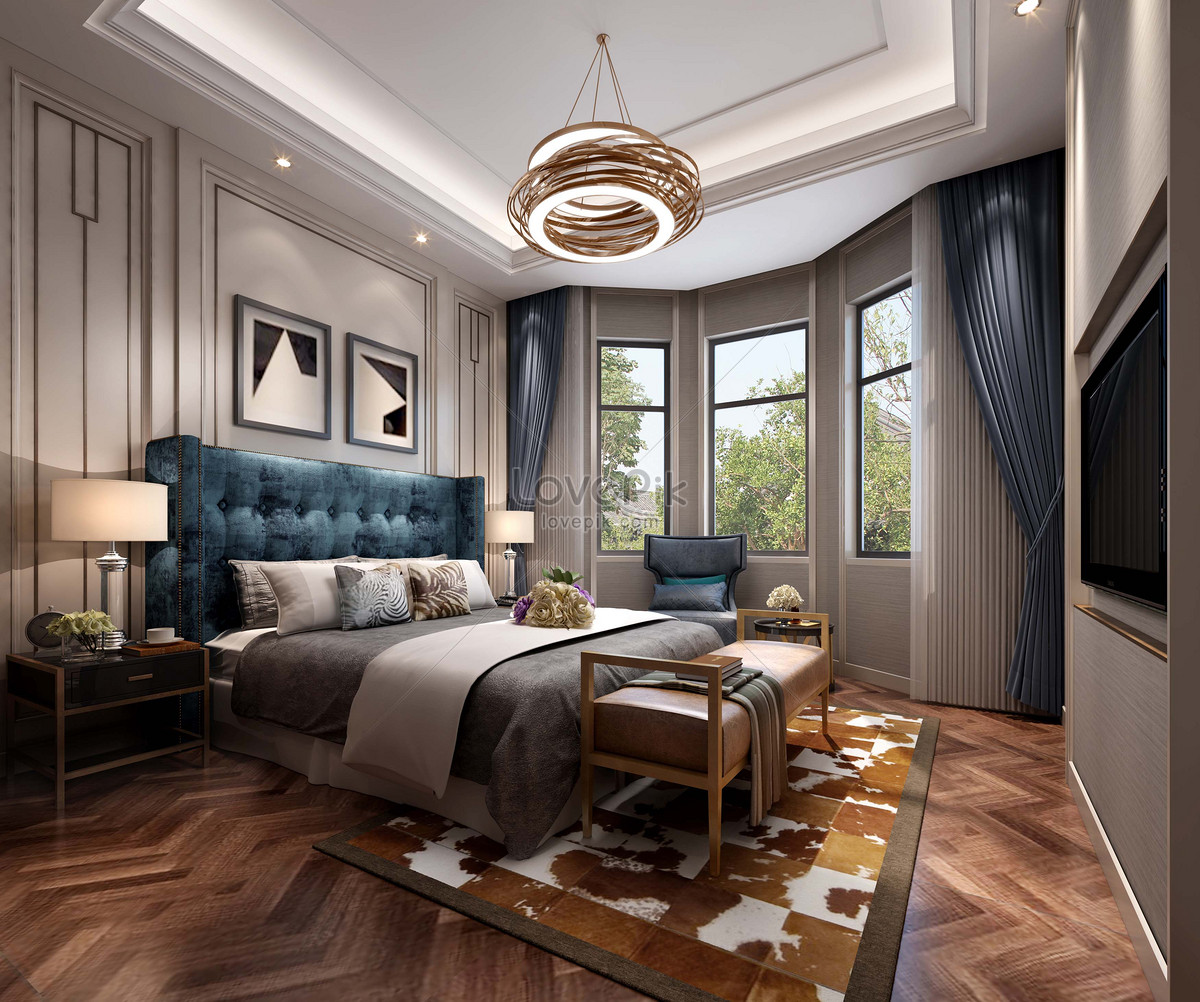 Interior Design Effect Map Of European Style Bedroom Picture And HD   Lovepik Interior Design Effect Map Of European Style Picture 500631280 