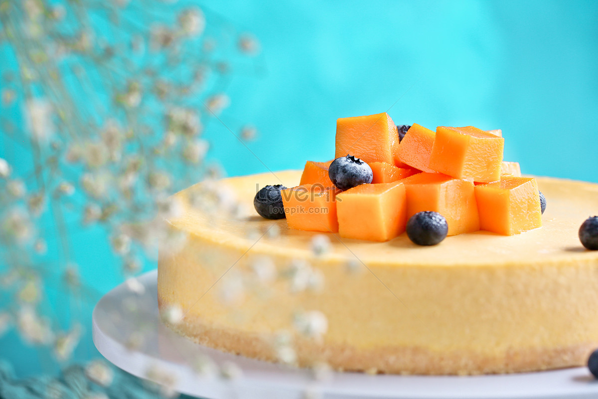 Mediterranean Cheeses Mango Cake Picture And Hd Photos 