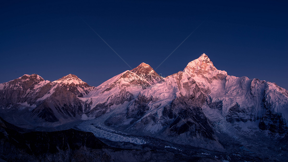 ảnh Everest Tuyết Núi Tải Xuống Miễn Phí, ảnh cảnh quan, núi, bầu khí quyển  đẹp Trên Lovepik
