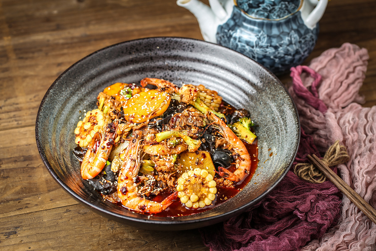 중국식 맛있는 마라샹궈 사진 무료 다운로드 - Lovepik