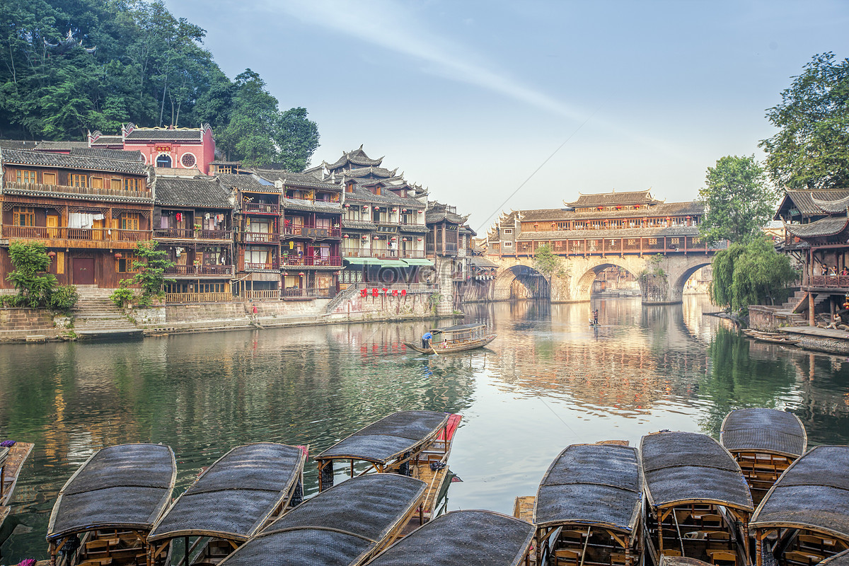 Fenghuang Ancient City Hunan Province Picture And HD Photos | Free ...