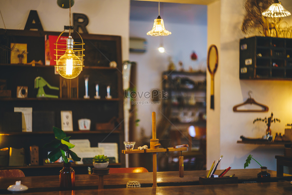 Ambiente De Cafetería Interior Foto | Descarga Gratuita HD Imagen de Foto -  Lovepik