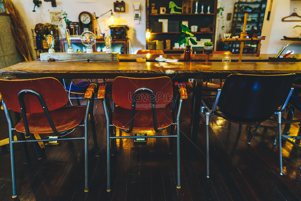 Ambiente De Cafetería Interior Foto | Descarga Gratuita HD Imagen de Foto -  Lovepik