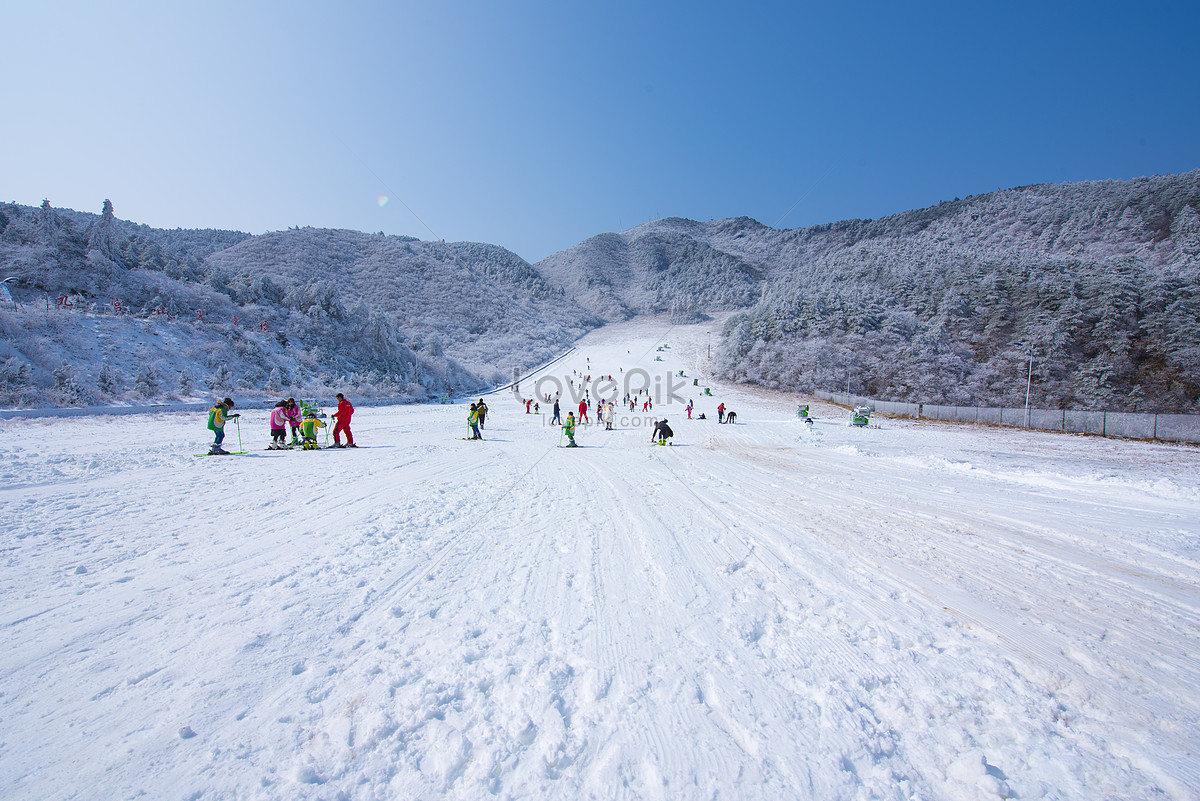 Jiugong Mountain Ski Resort Picture And HD Photos | Free Download On ...