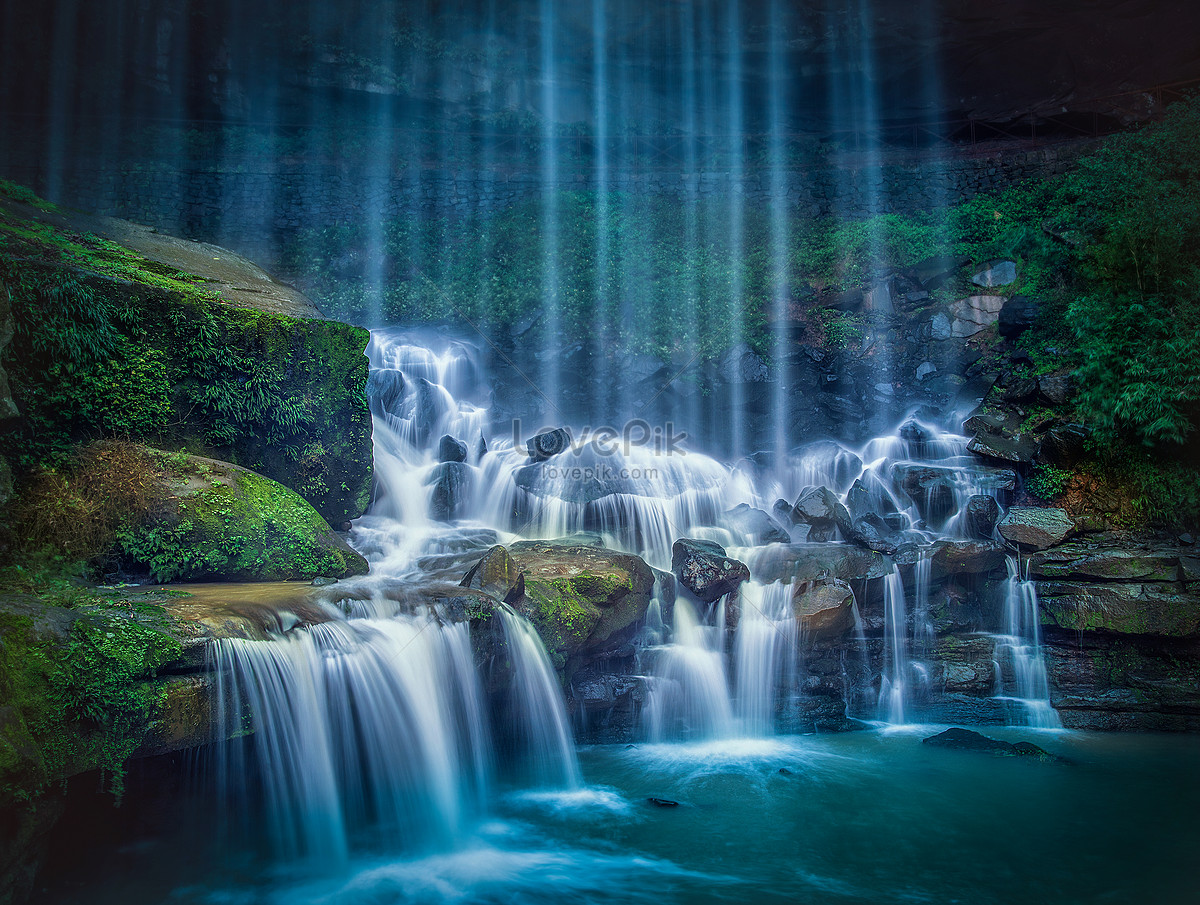 Landscape Waterfall Picture And HD Photos | Free Download On Lovepik