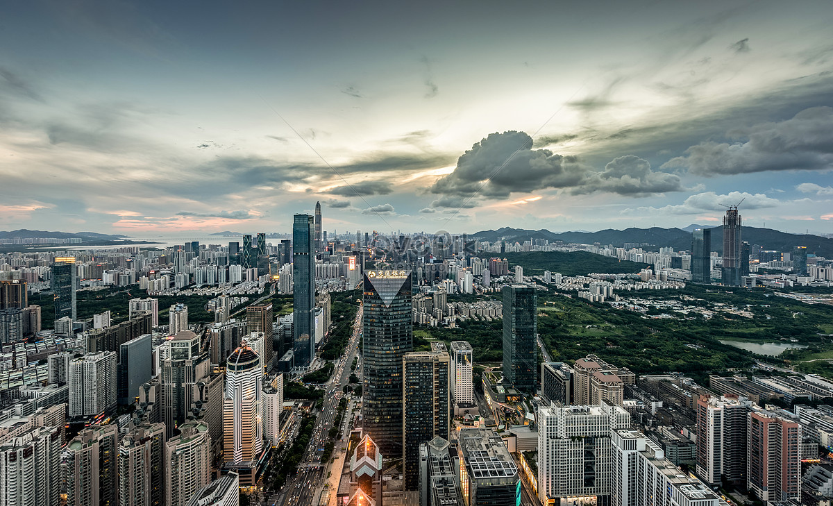 Night View Of Shenzhen City Picture And HD Photos | Free Download On ...