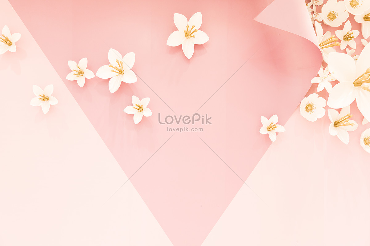 ảnh Pink Small Fresh Flower Background Material Tải Xuống Miễn Phí, ảnh  pink, small fresh, background đẹp Trên Lovepik