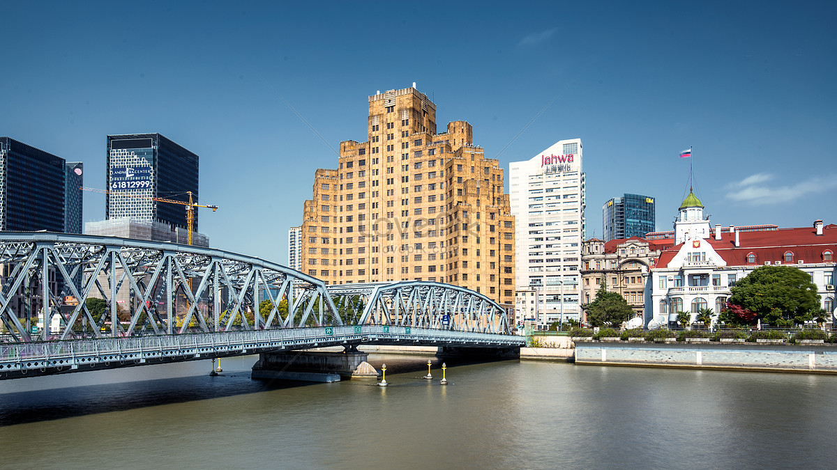 Shanghai Waibaidu Bridge Picture And HD Photos | Free Download On Lovepik