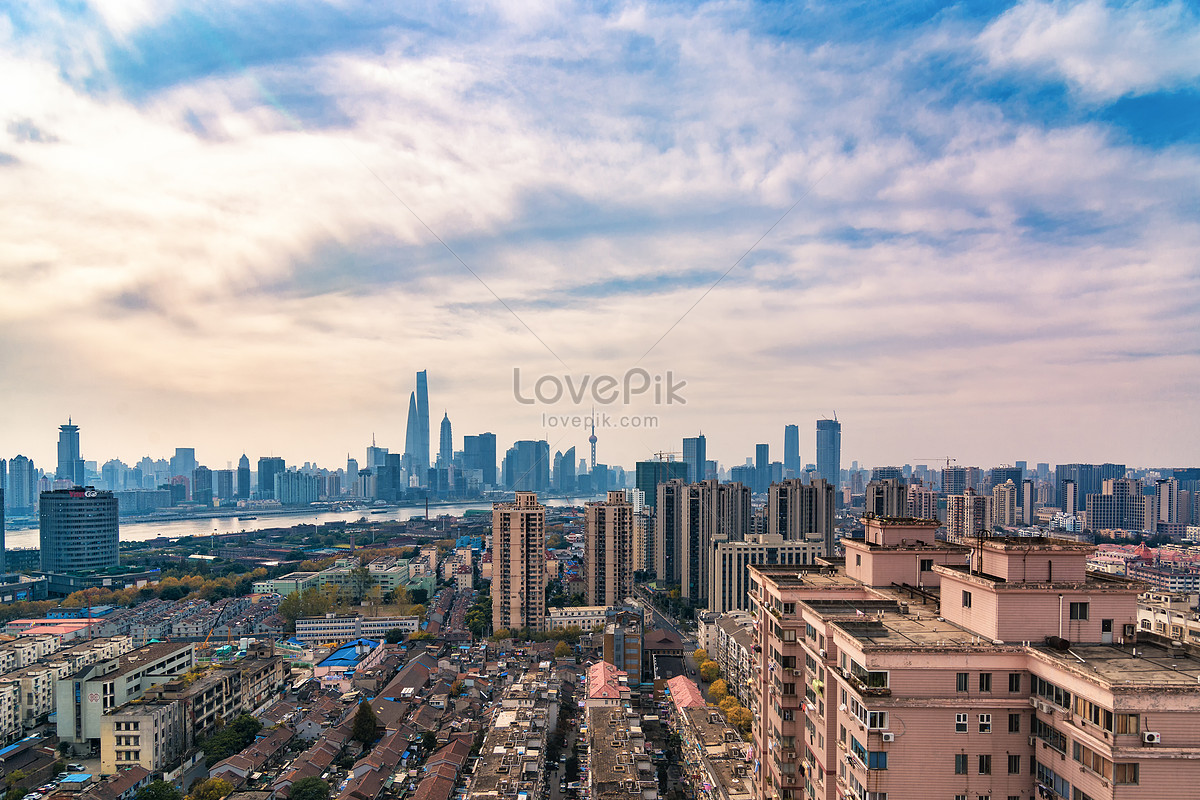 Shanghai Yangpu District Urban Architectural Scenery Picture And HD ...