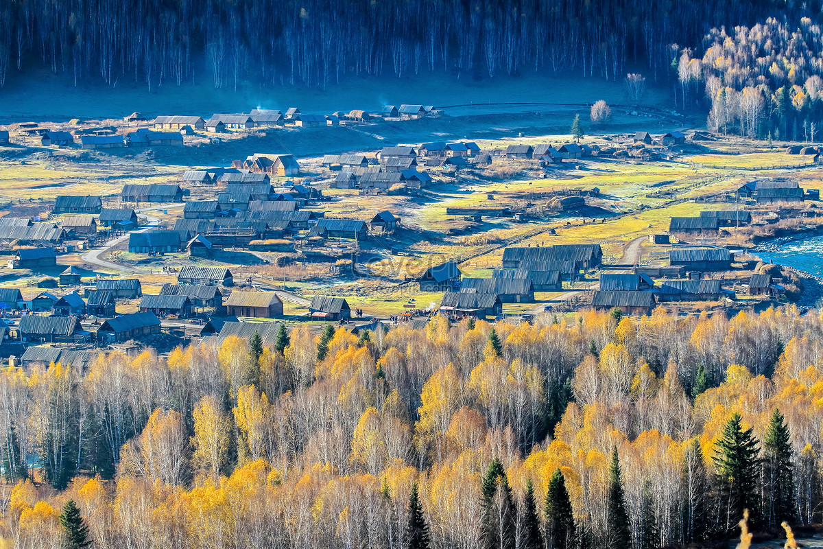 Xinjiang Hemu Village Picture And HD Photos | Free Download On Lovepik