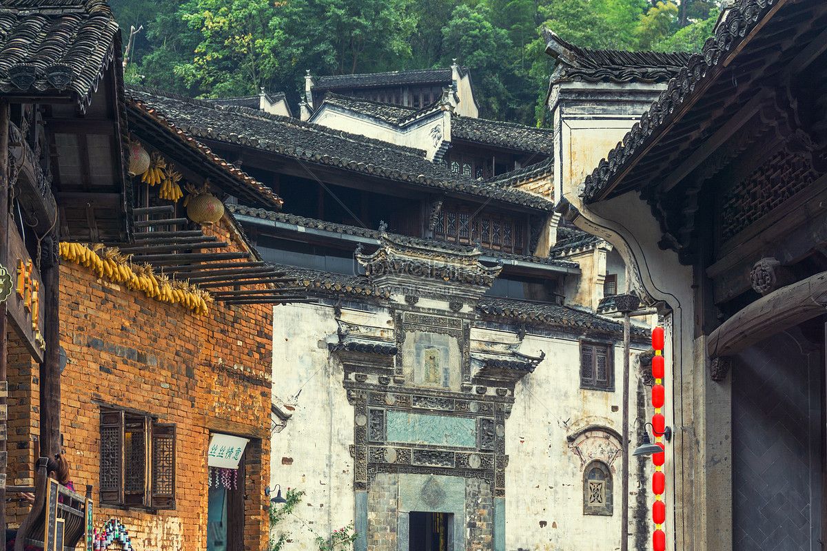 Ancient Buildings In Huangling Wuyuan Picture And HD Photos | Free ...