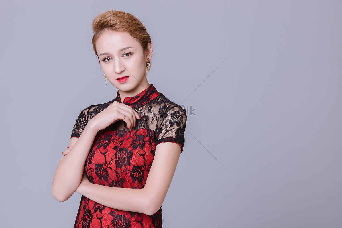 Elegant Cheongsam Beauty Model Picture And HD Photos | Free Download On ...