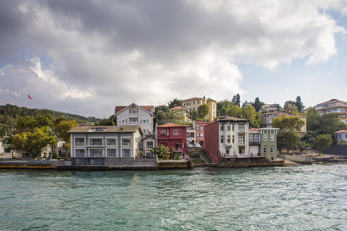 Scenery Of Strait Of Bosporus In Istanbul Turkey Picture And HD Photos ...