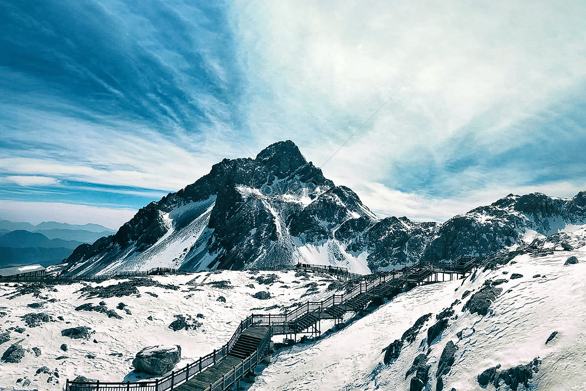 ảnh Núi Tuyết Ngọc Long Tuyết Xinh đẹp Tải Xuống Miễn Phí, ảnh tuyết, đồi,  núi đẹp Trên Lovepik