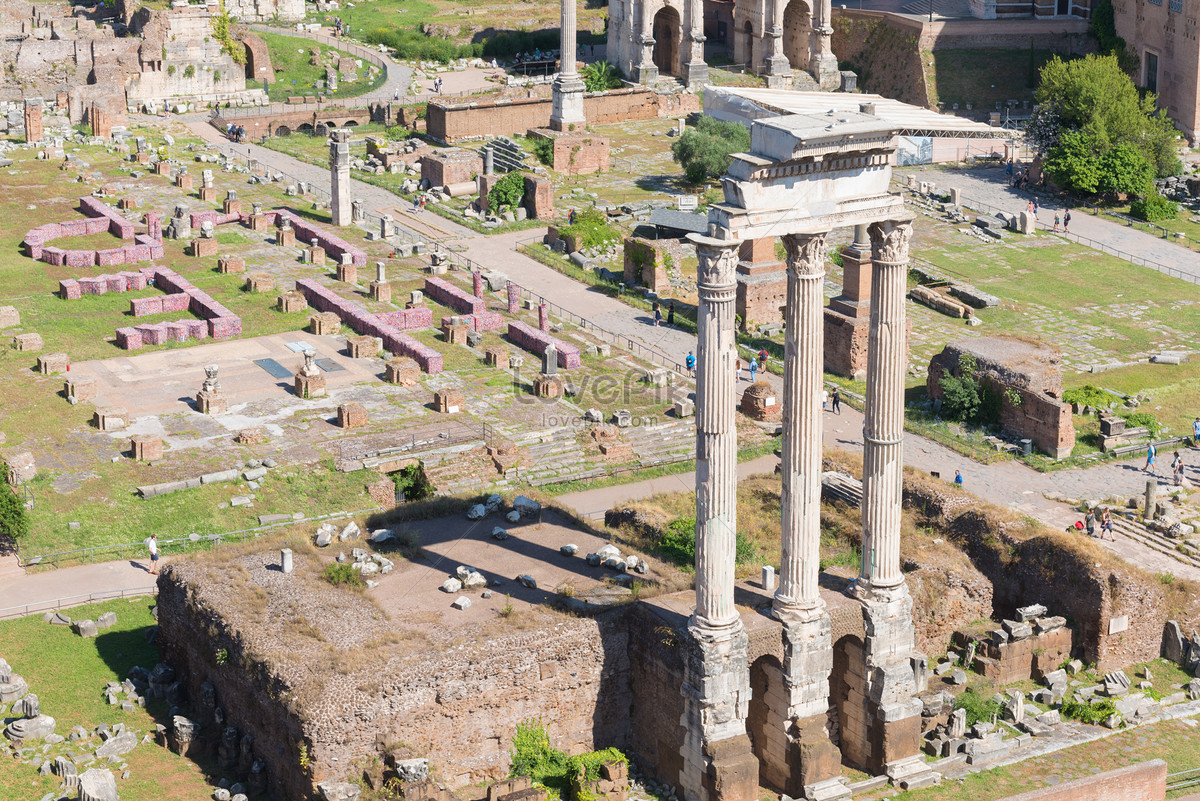 Ancient Roman Architecture Site In Italy Picture And HD Photos | Free ...