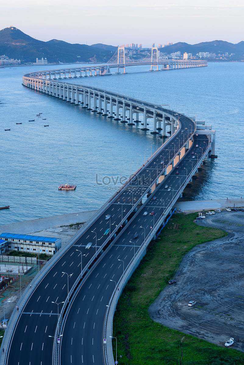 Dalian Xinghai Bay Bridge Picture And HD Photos | Free Download On Lovepik