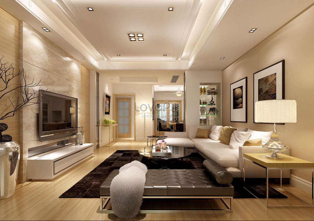 European Living Room Indoor Effect Map Picture And HD Photos | Free ...