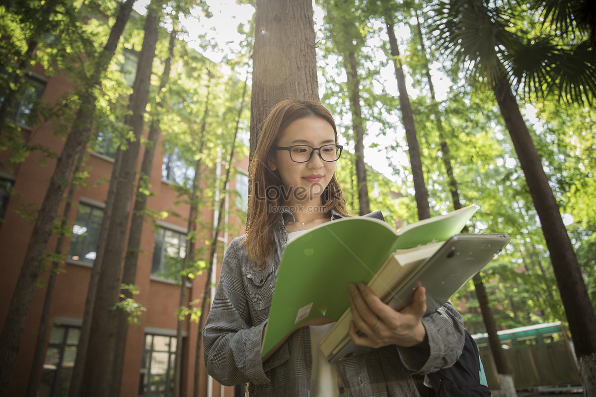 She studies at university