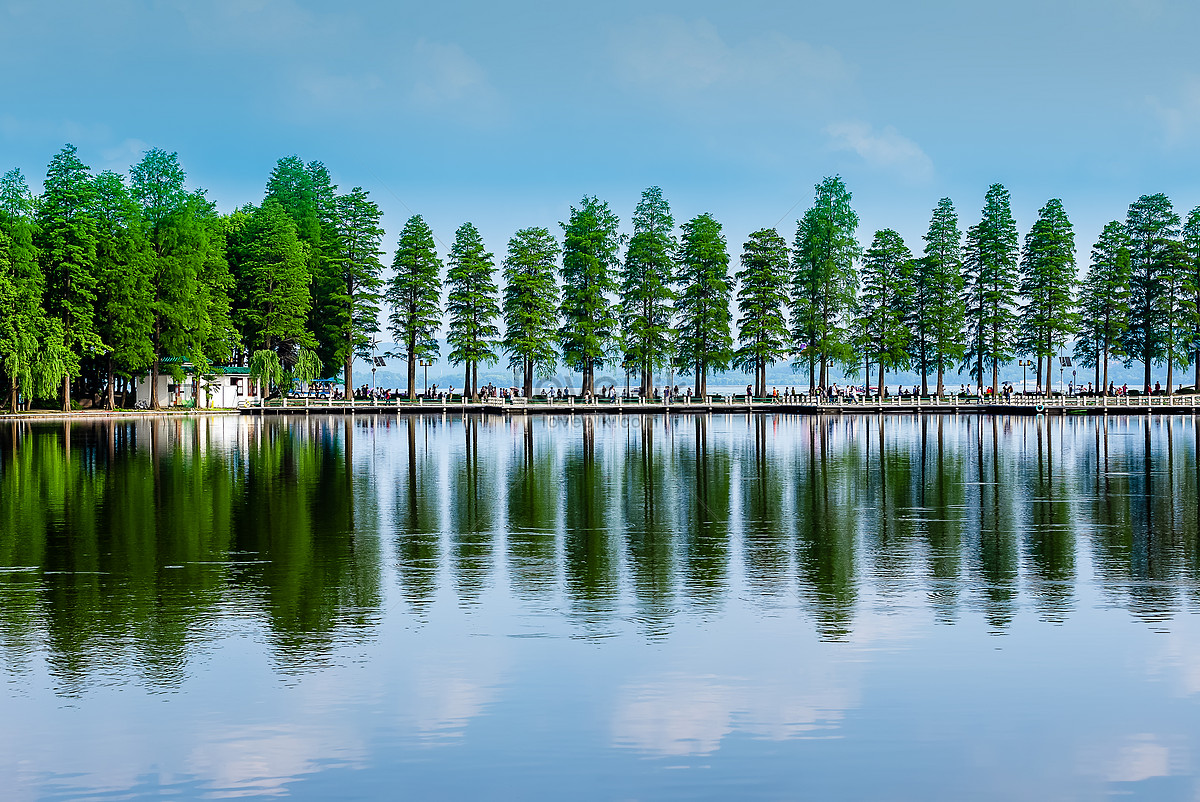 E lake. Восточное озеро (Ухань). East Lake (Wuhan).