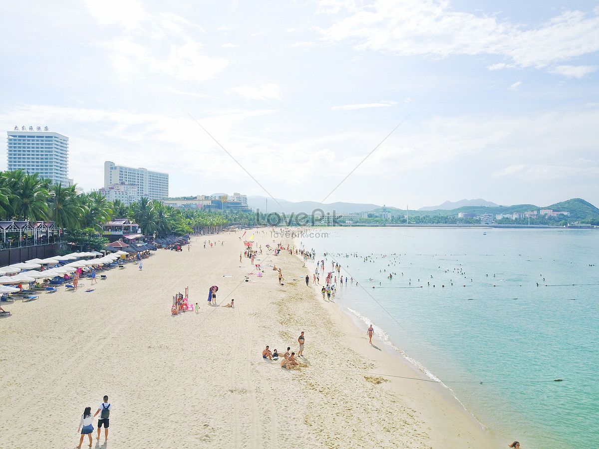 Hainan Sanya Dadonghai Beach Picture And HD Photos | Free Download On ...