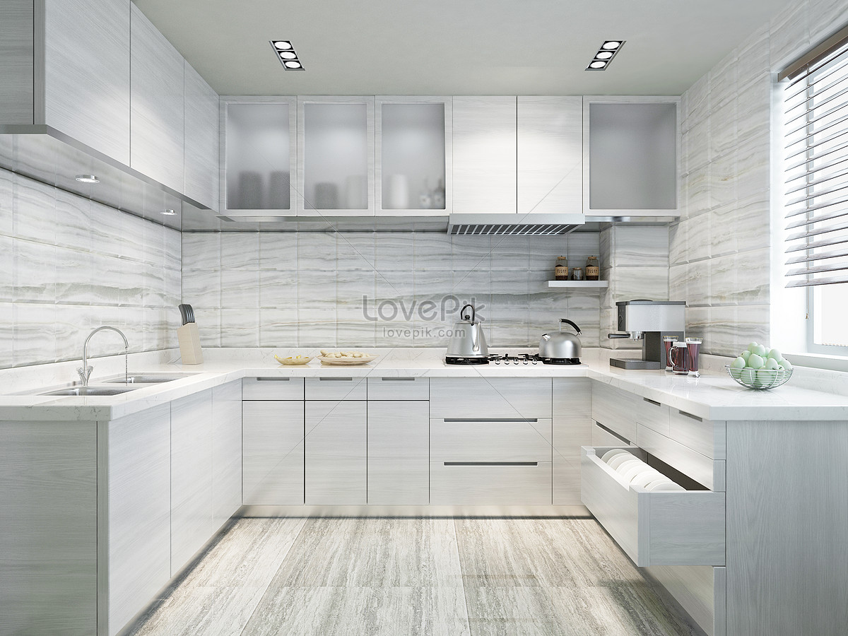 Modern Kitchen Effect Map Picture And HD Photos | Free Download On Lovepik